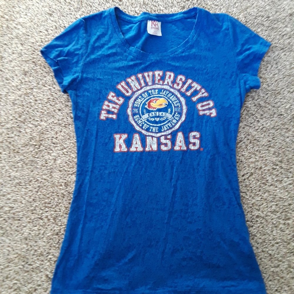 Kansas University Women's Short Sleeve Tee